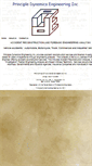 Mobile Screenshot of principledynamicsengineering.com